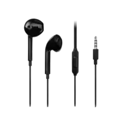 Fone De Ouvido Multilaser Com Fio Earbud Hands Pulse Preto