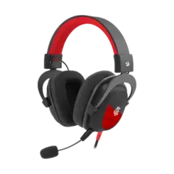 Headset Gamer  Redragon  Flamengo Vulture 53mm Preto Vermelho