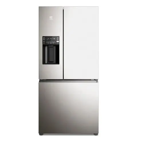 Refrigerador Electrolux 540 Litros Efficient AutoSense Inverter 3 Portas Inox Look 127V