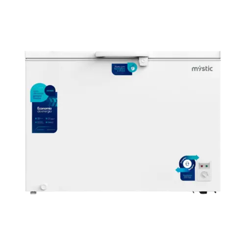 Freezer Mystic Horizontal 299 Litros 1 Tampa Branco 127V