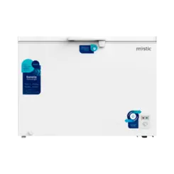 Freezer Mystic Horizontal 299 Litros 1 Tampa Branco 127V