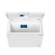 Freezer Mystic Horizontal 299 Litros 1 Tampa Branco 127V