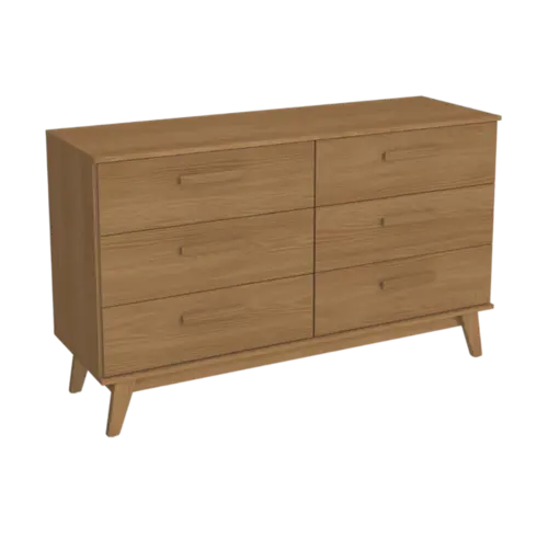 Comoda Kappesberg T268 6 Gavetas Canela