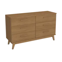 Comoda Kappesberg T268 6 Gavetas Canela