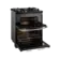 Fogao Electrolux Experience 5 Queimadores Com Mesa De Vidro 2 Fornos e Acendimento Automatico Preto 127V