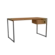 Mesa Para Escritorio Kappesberg  Com Gaveta Canela Preto Fosco