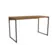 Mesa Para Escritorio Kappesberg  Com Gaveta Canela Preto Fosco