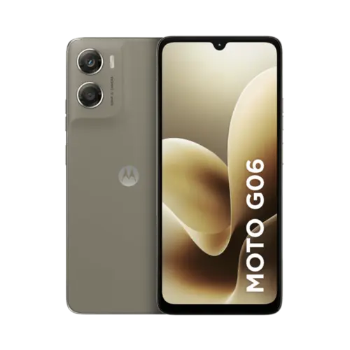 Smartphone Motorola G06 4G 256GB 8GB Tela 6.9" Bege