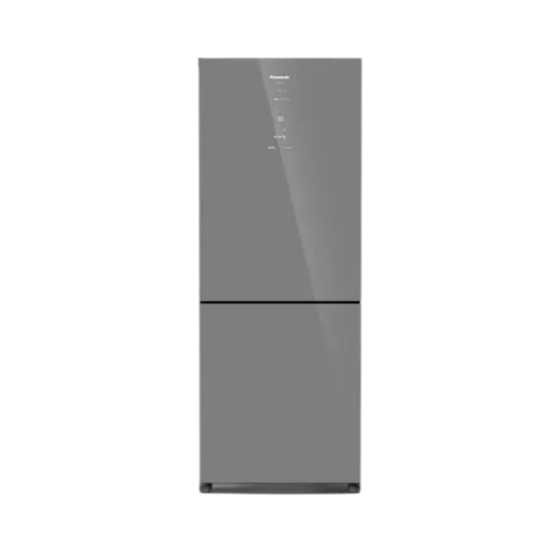 Refrigerador Panasonic 467 Litros Diamond Glass Frost Free Inverter 2 Portas Cinza
