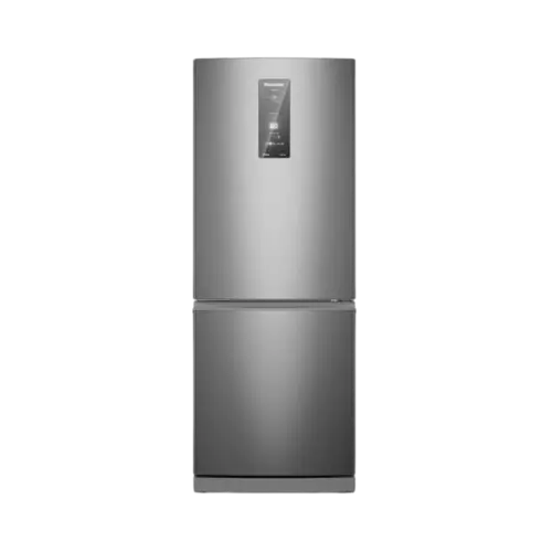 Refrigerador Panasonic 475 Litros Frost Free Inverter 2 Portas Inox Escovado 127v