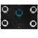 Cooktop a Gas Fischer 5 Queimadores Trempe Esmaltado Mesa De Vidro Preto Bivolt