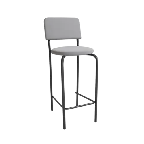 Banqueta Kappesberg 1B715PRF-A051C Capri Preto Fosco