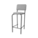 Banqueta Kappesberg 1B715PRF-A051C Capri Preto Fosco