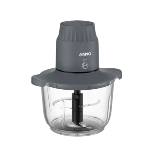 Processador Arno Choppeo 2 Litro 3 Em 1 Sistema Safe Start Cinza 127V