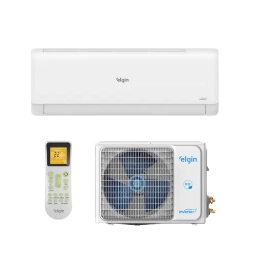 Ar Condicionado Split Elgin 12.000 BTUs High Wall Eco Frio Inverter III Wi-fi Monofasico Branco 220V