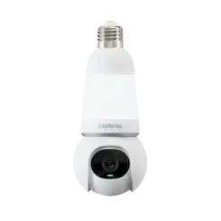 Camera Lampada De Seguranca Intelbras 360° Inteligente FHD Branco