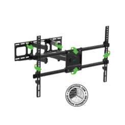Suporte Articulado ELG Para TV 32" a 86" Polegadas Preto