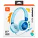 Headphone JBL Junior 320 JBLJR320BLU Com Fio Safe Sound Microfone Integrado Azul