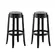 2 Banquetas Shine Plus UZ800711 Preto
