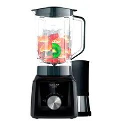 Liquidificador Mallory Taurus 3,1L 12 Velocidades Ice Crush Preto