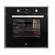 Forno Eletrico Embutir Fischer 82 Litros Infinity Touch com Tecnologia Easy Clean Grill Air Fryer Preto 220V