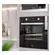 Forno Eletrico Embutir Fischer 82 Litros Infinity Touch com Tecnologia Easy Clean Grill Air Fryer Preto 220V