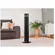 Ventilador de Torre Vertical Wap FW009179 silencioso com Controle Remoto 4 velocidades 70W 127V Preto