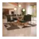 Sala De Jantar Kappersberg Graviola Tampo E De Vidro 6 Cadeiras Canela Freijo