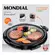 Grill Redondo Mondial Smart Grill 1200W Faz Receitas Completas, Grelha Antiaderente