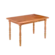 Mesa Retangular Piratini 160 x 80 cm Madeira De Eucalipto Natural Acetinado