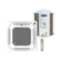 Ar condicionado Split Cassete Carrier 54.000 BTUs Inverter Frio 4 Vias Monofasico Branco 220V