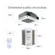 Ar condicionado Split Cassete Carrier 54.000 BTUs Inverter Frio 4 Vias Monofasico Branco 220V