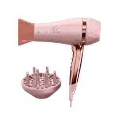 Secador De Cabelo Britania Com Difusor Linha Viih Tube 2 Velocidades Rosa Bivolt