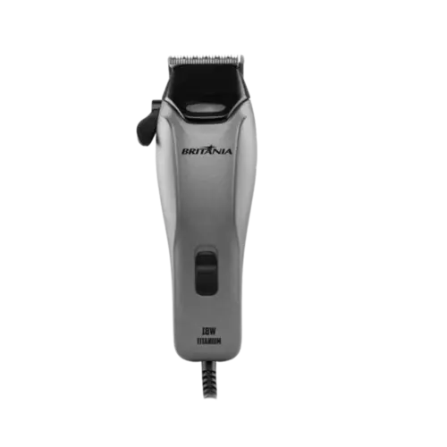 Maquina De Cortar Cabelo Britania Titanium Preto 127V