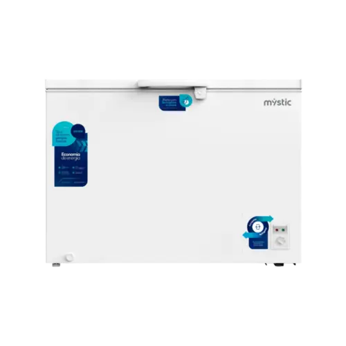 Freezer Mystic 299 Litros Horizontal Dupla Funcao Branco 127V