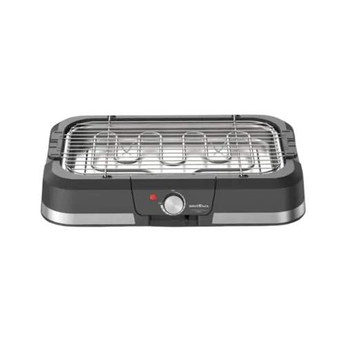 Churrasqueira Eletrica Britania Menos Fumaca 1500W Preto 127V