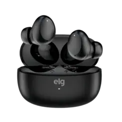 Fone De Ouvido Elg Bluetooth 5.4 TWS Toque Inteligente Preto