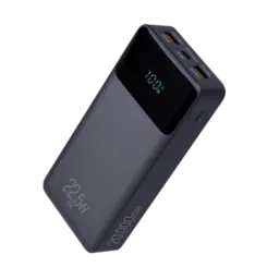 Power Bank Elg 3 Saidas 20000mAh  Com Display Indicador Preto