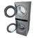 Lava e Seca LG 17kg WashTower Com Inteligencia Artificial AIDD Aco Escovado 220V