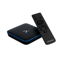 Smart TV Box Plus Aquario Android 4K Com Entrada Micro SD Ate 32Gb Preto