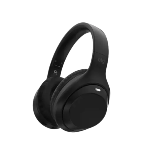 Headphone Elg Aura Bluetooth 5.4 Com Microfone Integrado Preto