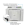 Ar Condicionado Janela Midea 10.000 BTUs Eletronico Frio Branco 127V