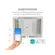 Ar Condicionado De Janela Midea 7.500 BTUs  Inverter Eletronico Frio Branco 127V