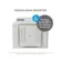 Ar Condicionado De Janela Midea 7.500 BTUs  Inverter Eletronico Frio Branco 127V