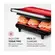 Grill Mondial G-01-RC Press Red Ceramic 2 EM 1 Grelhas Ajustaveis