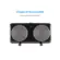 Cooktop Portatil Elgin 2 Queimadores 5 Niveis De Temperatura Preto 127V