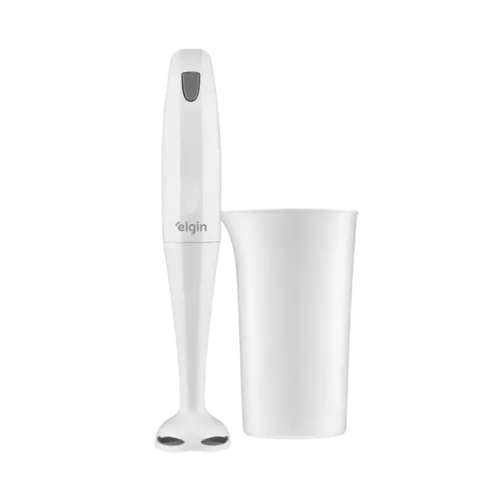 Mixer De Mao Elgin  2 em 1 Ergonomico 700ml 200W Branco 127V
