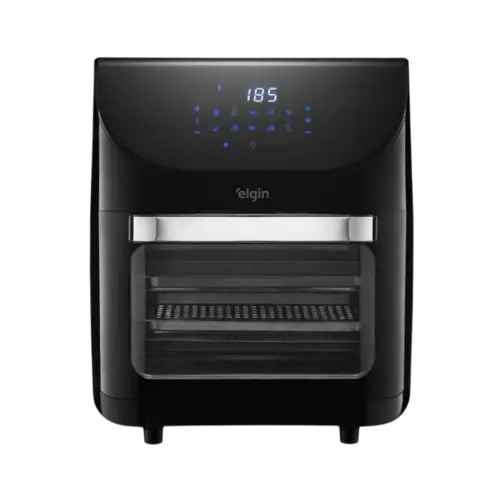 Fritadeira Elgin Air Fryer 12 Litros Family Oven Fry 4 Em 1 Preto 127V