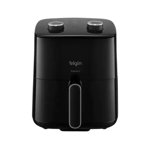 Fritadeira Air Fryer 3,7 Litros 1.400W Grelha Removivel Preta 127V