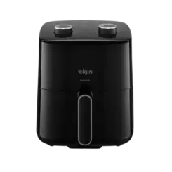 Fritadeira Air Fryer 3,7 Litros 1.400W Grelha Removivel Preta 127V